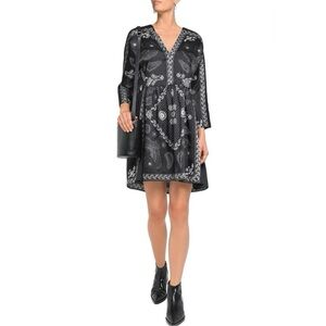 Sandro Paris Paisley Print Dress